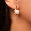 Серьги Каталог >> Бижутерия >> Ювелирная бижутерия коллекция "Дубай" покрытие: позолота, вставка: иск.жемчуг, арт.214.613 214.613