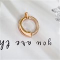 Кулон крупный коллекция "Xuping" покрытие позолота, вставка: фианиты,085, арт.001.965 001.965