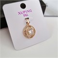 Кулон коллекция "Xuping ML" покрытие позолота, вставка: фианиты,054, арт.001.952 001.952