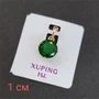 Кулон коллекция "Xuping" покрытие позолота, вставка: камень зеленый, 32, арт.01.1696 01.1696