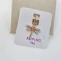 Кулон стрекоза коллекция "Xuping" покрытие позолота, вставка: фианиты, 28, арт.01.1693 01.1693
