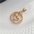 Кулон, покрытие позолота, Xuping, X000809608, арт.001.890 001.890