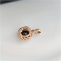 Кулон Xuping, покрытие позолота, вставка: камень черный, арт.001.884 001.884