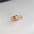 Кулон Xuping, покрытие позолота, вставка: камень синий, арт.001.871 001.871