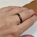 Кольцо керамика, цвет : черный,T000818052, р-р19, арт. 001.294-19 001.294-19