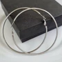 Серьги конго из гипоаллергенной стали, цвет серебристый, арт. 411.597 411.597