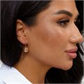 Серьги коллекция "Дубай" шарики покрытие позолота,2186,арт.214.294 214.294