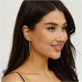 Серьги коллекция "Дубай" продевки, покрытие позолота, 56108, арт.414.535 414.535
