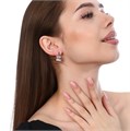 Серьги Каталог >> Бижутерия >> Ювелирная бижутерия посеребрение, цвет камня: прозрачный, арт. 947.247 947.247
