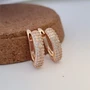Серьги дорожка с камнями, Каталог >> Бижутерия >> Ювелирная бижутерия, коллекция "Дубай" покрытие позолота, арт. 947.187 947.187