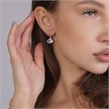 Серьги Каталог >> Бижутерия >> Ювелирная бижутерия, коллекция "Дубай" покрытие позолота, цвет камня: прозрачный, арт. 847.551 847.551