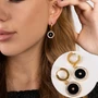Серьги Каталог >> Бижутерия >> Ювелирная бижутерия, коллекция Сталь, арт.706.869 706.869