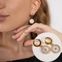 Серьги Каталог >> Бижутерия >> Ювелирная бижутерия, коллекция Сталь, арт.706.871 706.871