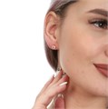 Серьги  гвоздики  "Xuping ML" Каталог >> Бижутерия >> Ювелирная бижутерия с фианитом, покрытие: позолота, цвет камня: желтый, 37709, арт. 847.451 847.451
