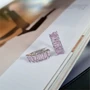 Серьги коллекция "Дубай"  покрытие посеребрение, камень светло-розовый блестящий, 371402, арт. 847.269 847.269