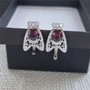 Серьги коллекция "Дубай", покрытие посеребрение, А01651, арт.747.203 747.203