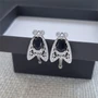 Серьги коллекция "Дубай", покрытие посеребрение, А01651, арт.747.204 747.204