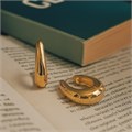 Серьги бижутерия колечки, арт.007.095 007.095