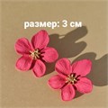 Серьги цветы, 09250 арт.002.100 002.100