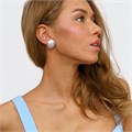 Серьги геометрические круглые, цвет: серебристый, арт.001.578 001.578