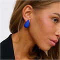 Серьги дутые Капли из пластика, арт. 001.405 001.405