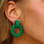Серьги геометрические, яркие "Madlen", арт. 001.390 001.390