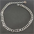 Колье цепочка, серебристая, из стали, арт.001.024 001.024