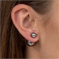 Серьги шарики в стиле диор, арт. 018.681 018.681