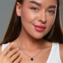 Кулон на цепочке, цвет серебристый, арт.748.267 748.267