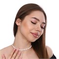 Чокер из бисера с жемчугом, цвет: белый, арт. 748.338 748.338