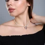 Колье- чокер из жемчуга с подвеской, арт. 806.013 806.013