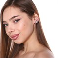 Клипсы со вставками, цвет прозрачный, арт.748.277 748.277