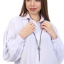 Колье из бусин, цвет серебристый, арт. 748.258 748.258