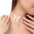 Подвеска на леске, подвеска бабочка, цвет подвески белый, арт.017.023 017.023