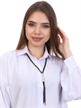 Колье длинное цепи с кулоном 121098, арт.018.356 018.356