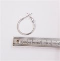 Серьги конго, цвет серебро, 301150, арт. 706.013 706.013
