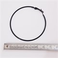 Серьги конго, цвет черный, 301150, арт. 706.002 706.002