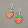 Серьги Fashion "Земляничка", арт.606.569 606.569