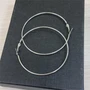Серьги "Конго", цвет серебрянный 6.7см, арт. 606.522 606.522