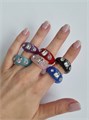 Модное кольцо из эпоксидной смолы, арт.008.201 008.201