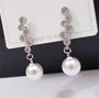 Серьги Дольче с жемчугом, цвет серый, 1050, арт.506.703 506.703