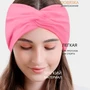Повязка-Чалма трикотажная, в рубчик, цвет бледно-розовый, арт.059.745 059.745