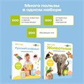 Комплект говорящих книжек BertToys Нажималки: Животные + Русский алфавит FD4043