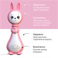 Игрушка BertToys Зайчик няня Грызушка Розовый FD127/Розовый