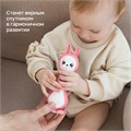 Игрушка BertToys Зайчик няня Грызушка Розовый FD127/Розовый