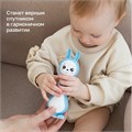 Игрушка BertToys Зайчик няня Грызушка Синий FD127/Синий