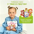 Говорящая книжка BertToys Нажималка маленькая Учимся с мультяшками FD153