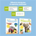 Комплект говорящих книжек BertToys Нажималки: Животные + Транспорт FD198