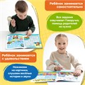 Тетрадь-тренажер BertToys Прописные цифры Дополнение к логопедическим игрушкам 2+ FD519