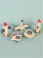 Набор силиконовых игрушек Rant Spaceship beige 4670078643292